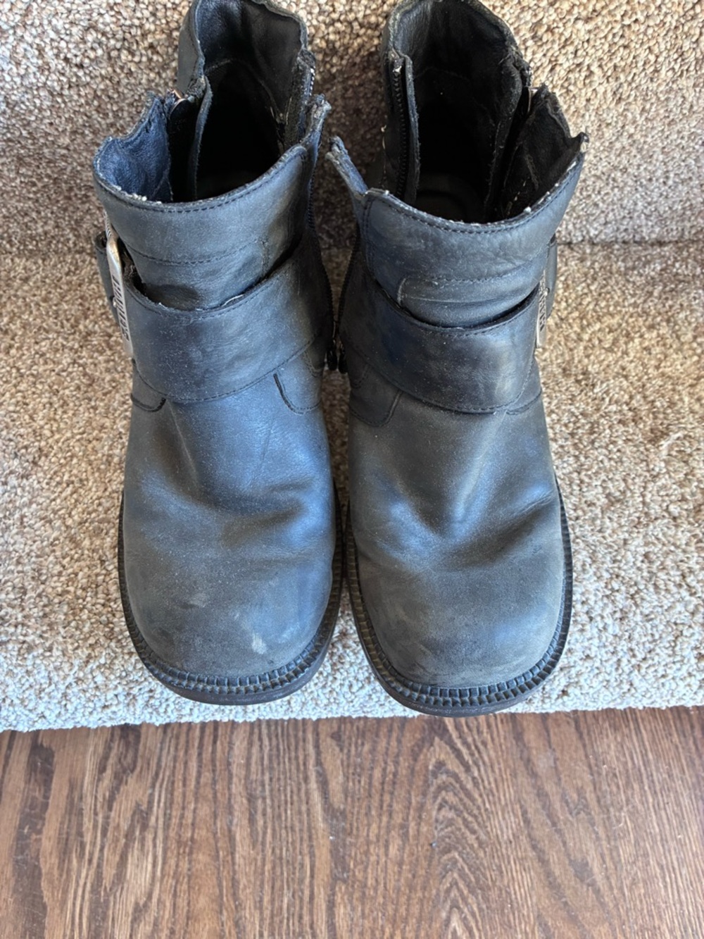 Harley-Davidson Black Women's Combat Moto Boots